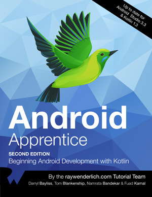 Android Apprentice, 2nd Edition