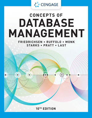 Concepts of Database Management, 10th Edition