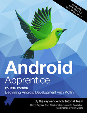 Android Apprentice, 4th Edition