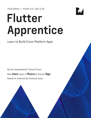 Flutter Apprentice, 3rd Edition